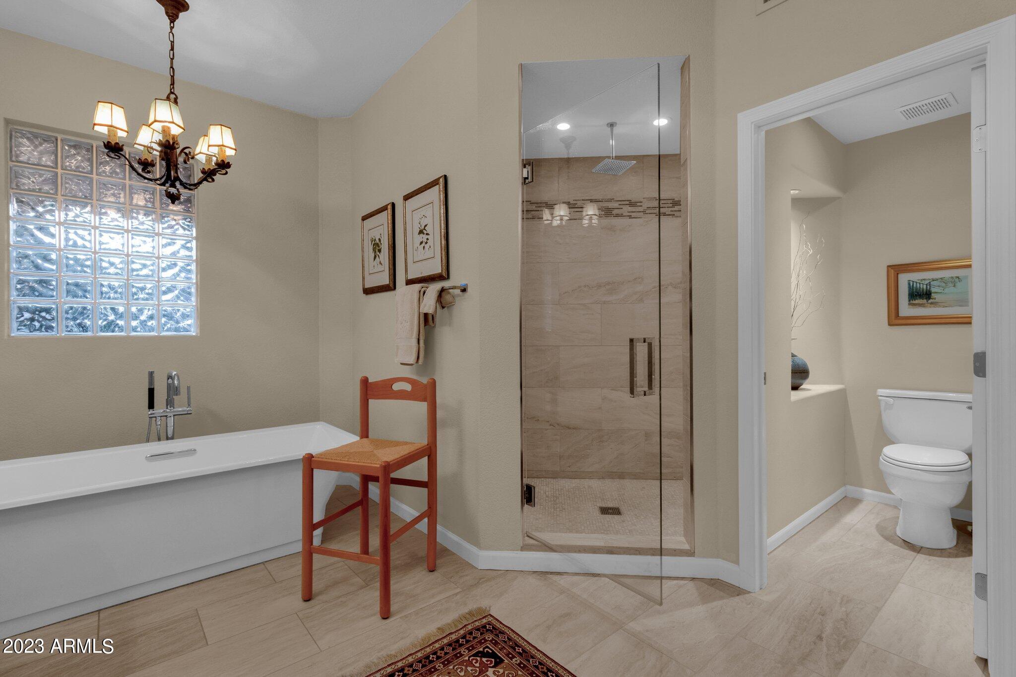 7705 East Doubletree Ranch Road, Unit 11 Scottsdale, AZ 85258 - Photo 31 of 58 Shower and Tub