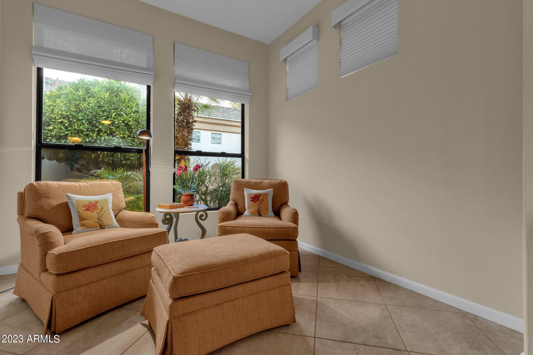 7705 East Doubletree Ranch Road, Unit 11 Scottsdale, AZ 85258 - Photo 41 of 58 Guest Sitting Area