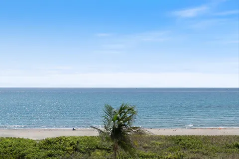 a view of beach and ocean