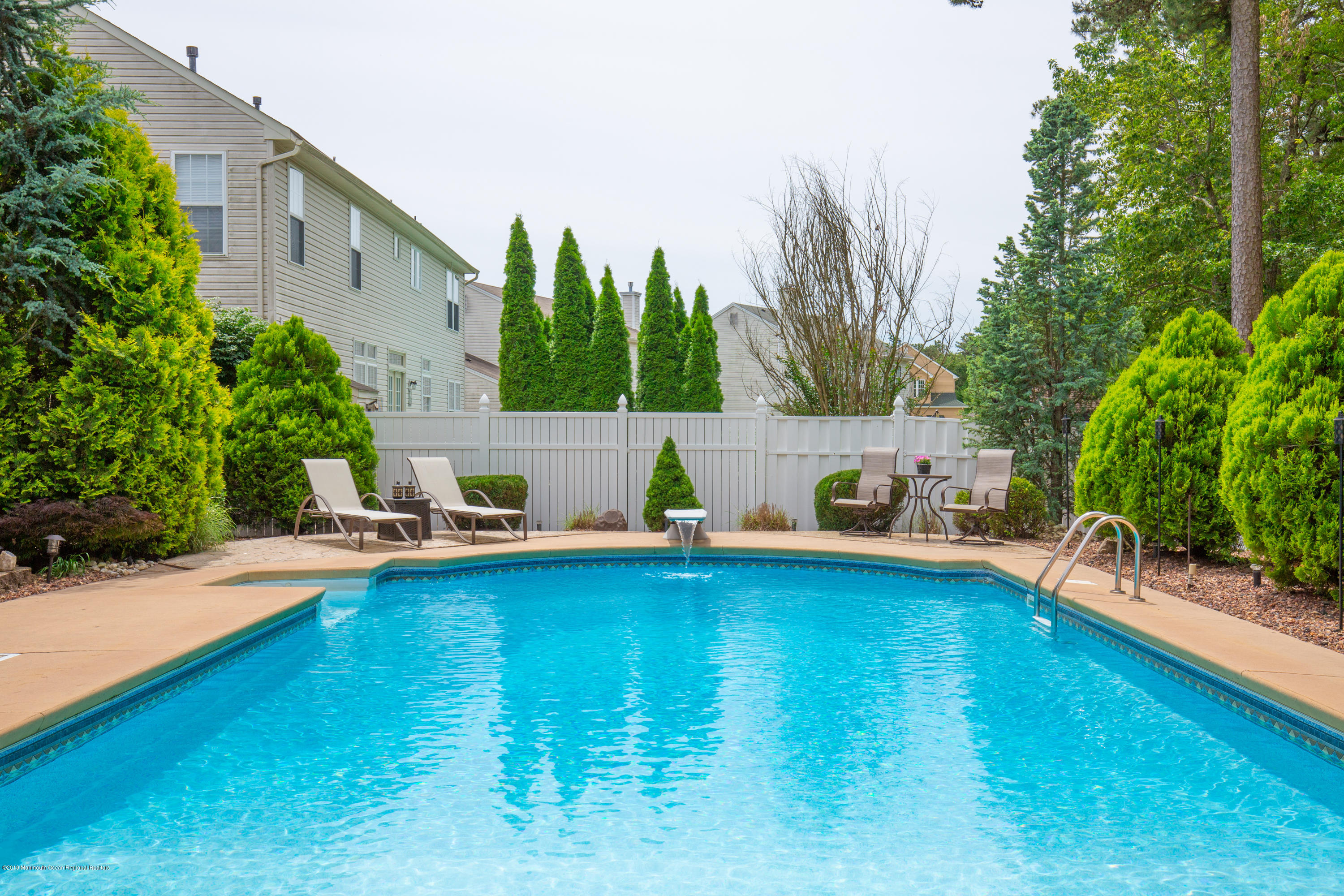 54 Timberline Road Bayville, NJ 08721 - Photo 48 of 56 Pool Waterfall-1