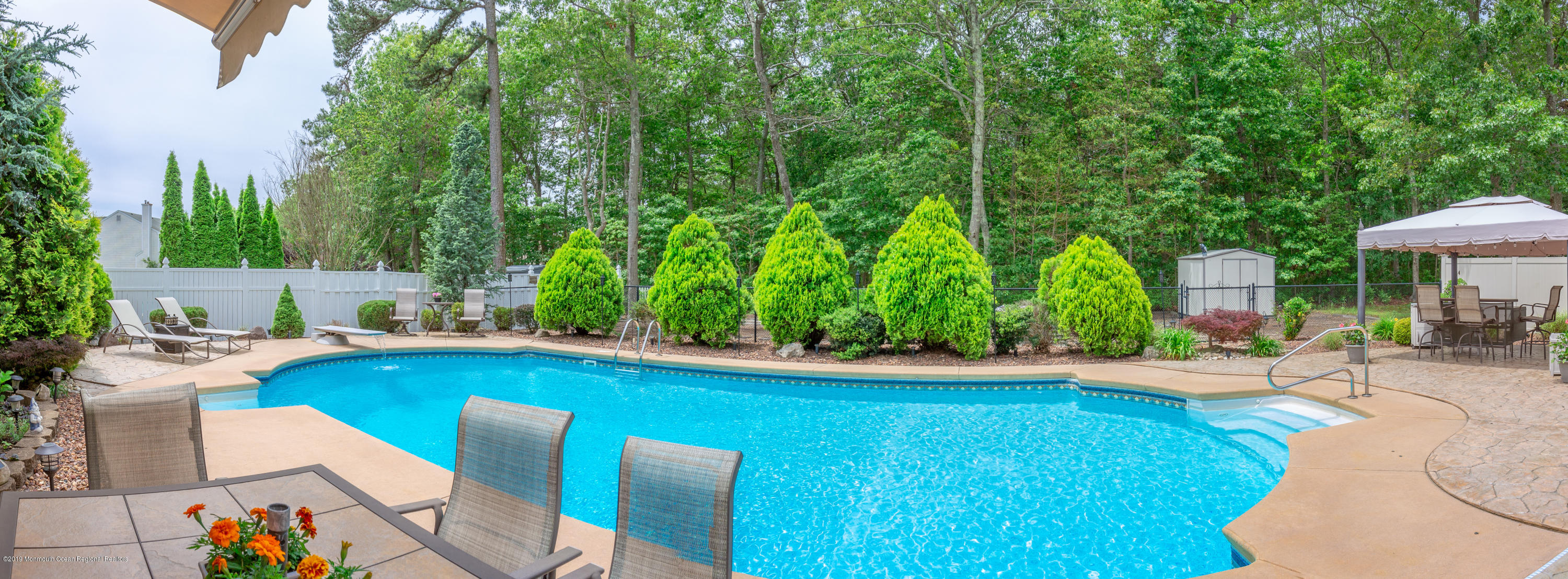 54 Timberline Road Bayville, NJ 08721 - Photo 49 of 56 Pool Wide View
