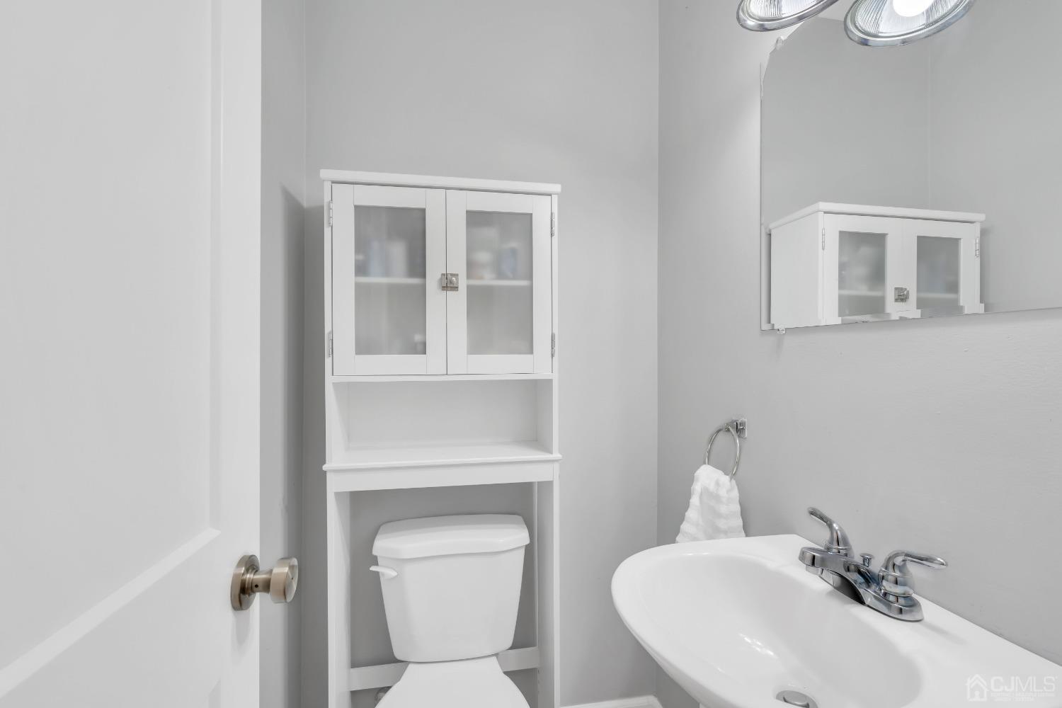 116 Grovers Mill Road Plainsboro, NJ 08536 - Photo 22 of 78 a bathroom with a toilet sink and mirror