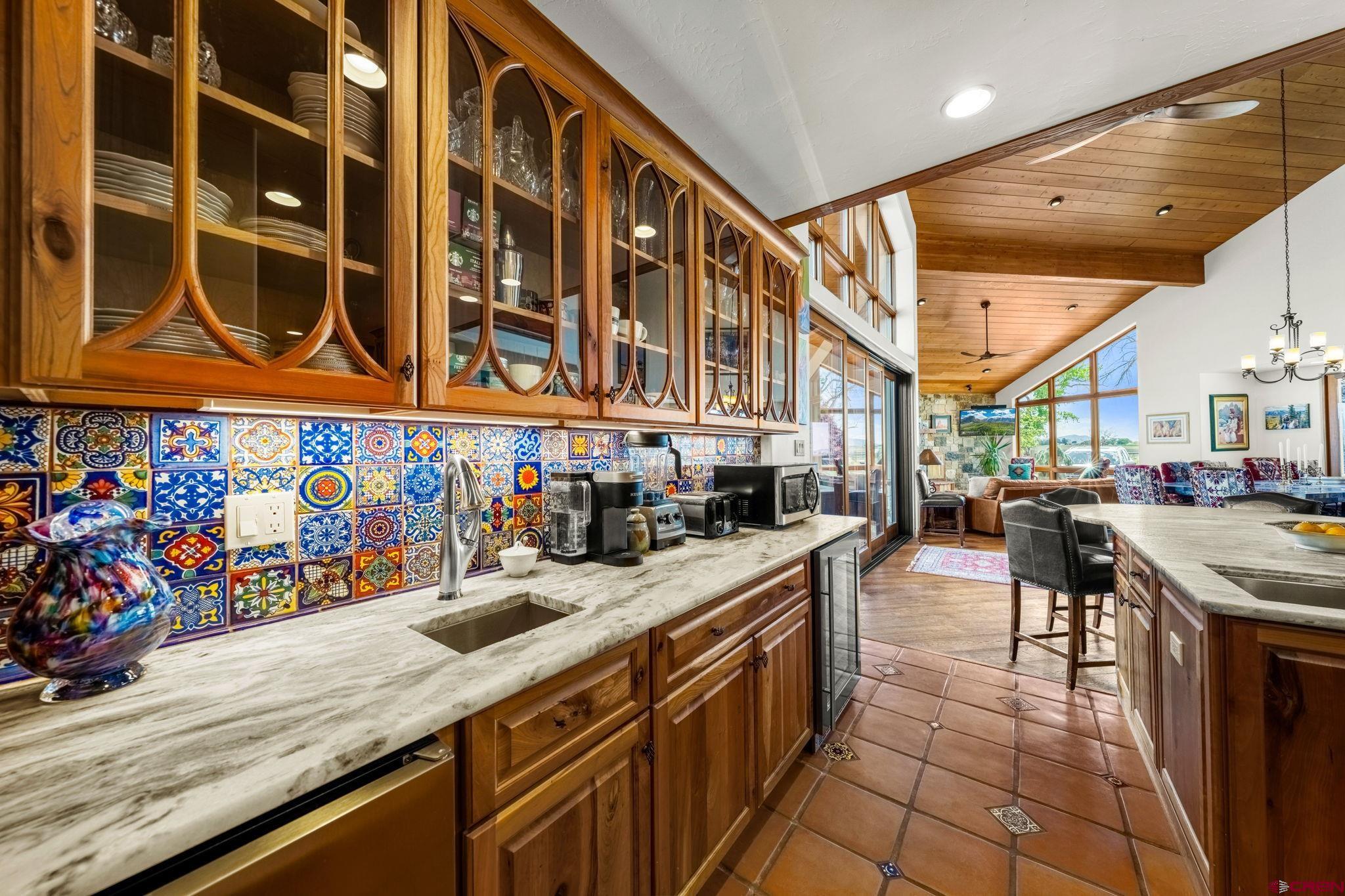 616 Cole Ranch Road Durango, CO 81303 - Photo 24 of 43 a view of a patio with table and chairs
