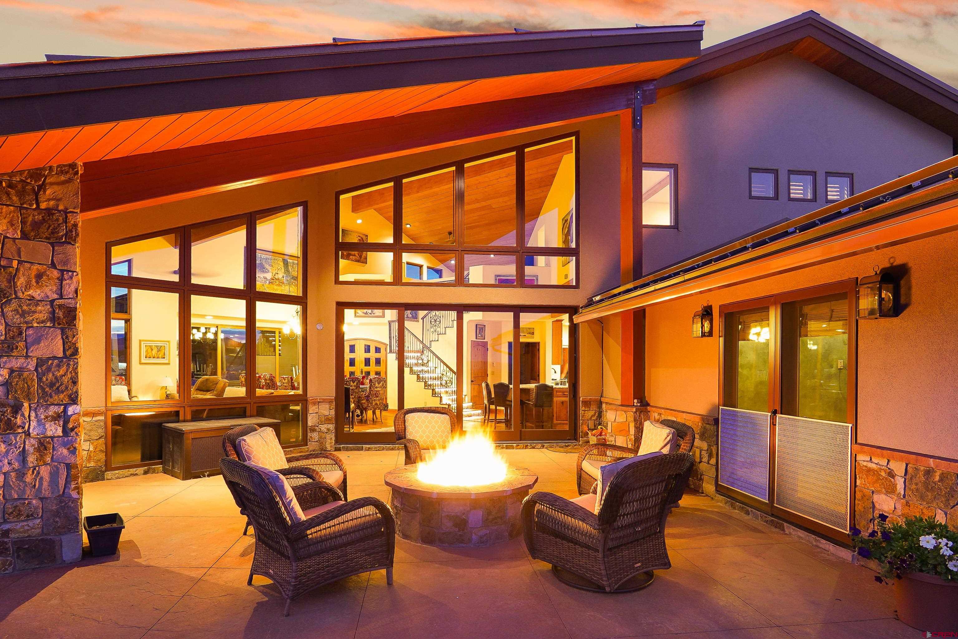 616 Cole Ranch Road Durango, CO 81303 - Photo 41 of 43 a building outdoor space with patio furniture