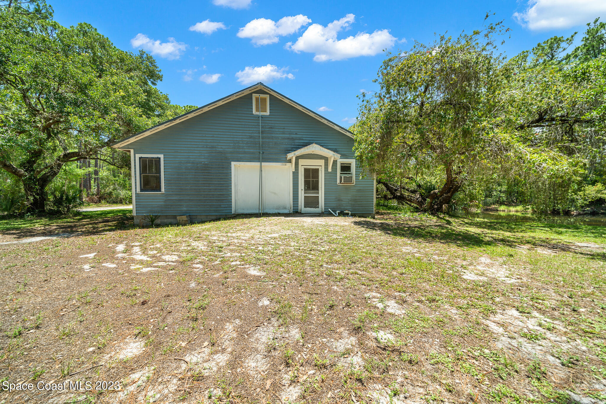 3836 Hield Road Northwest Palm Bay, FL 32907 - Photo 40 of 55 Back of River House