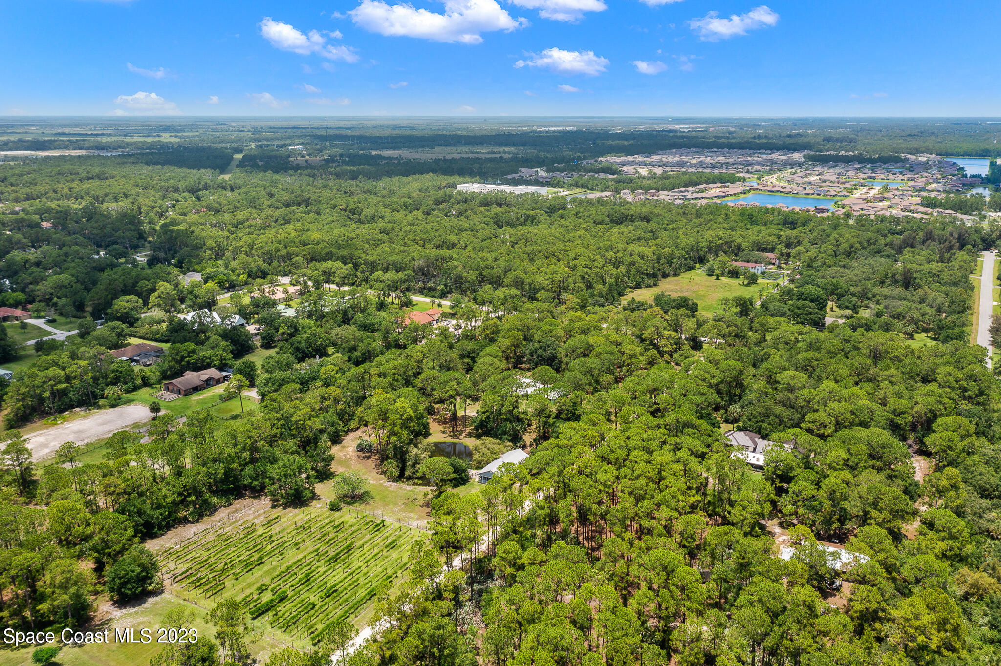 3836 Hield Road Northwest Palm Bay, FL 32907 - Photo 51 of 55 North West Birds Eye View