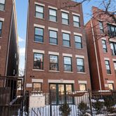 a view of a brick building