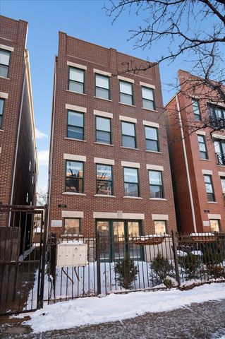 a view of a brick building