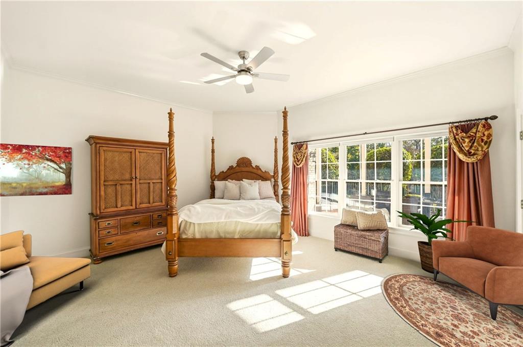 2855 Strathmore Drive Cumming, GA 30041 - Photo 55 of 96 a bedroom with furniture and a window