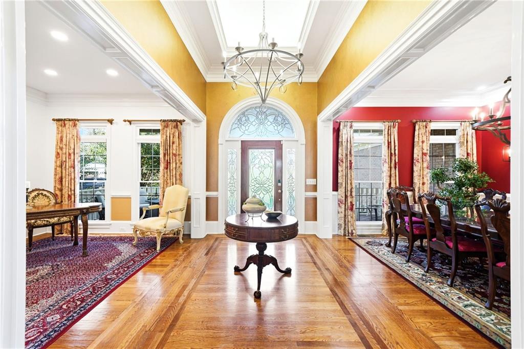 2855 Strathmore Drive Cumming, GA 30041 - Photo 8 of 96 a living room with furniture and a large window