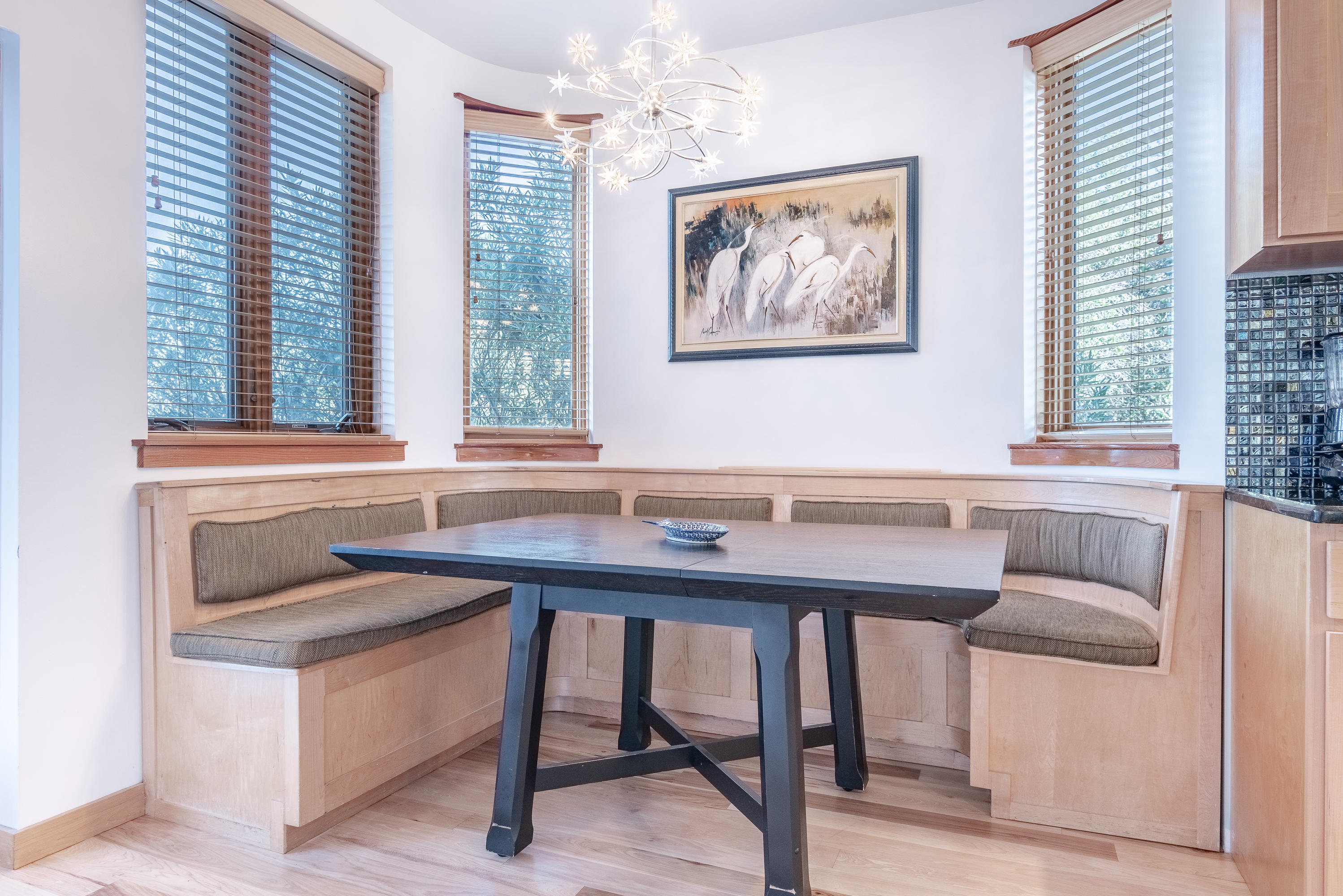 52 Camp Creek Point Inlet Beach, FL 32461 - Photo 17 of 74 a view of a dining room with furniture window and wooden floor