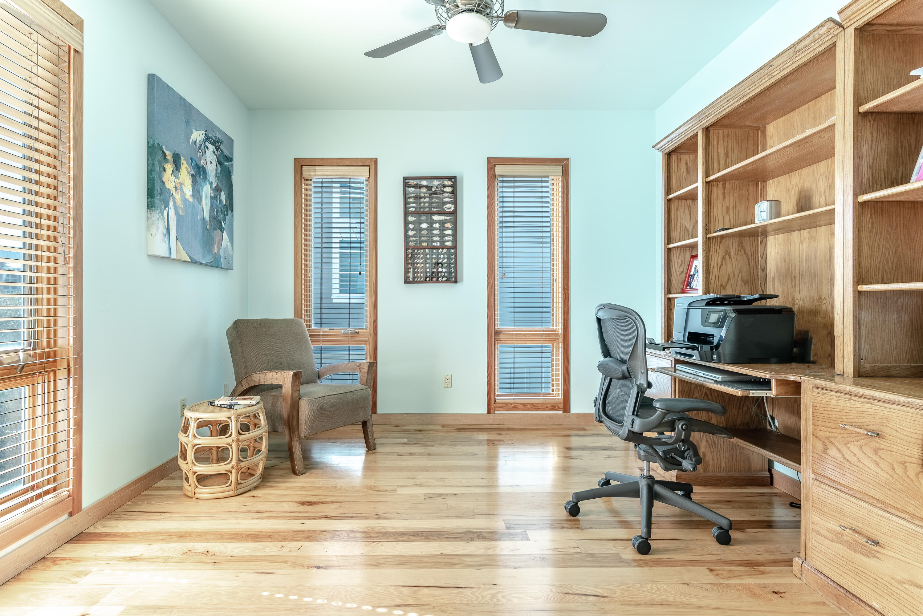 52 Camp Creek Point Inlet Beach, FL 32461 - Photo 26 of 74 a view of a workspace with furniture and a window