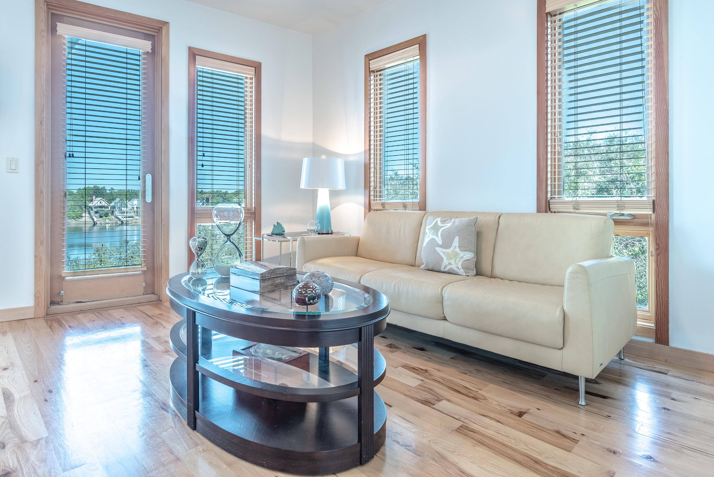 52 Camp Creek Point Inlet Beach, FL 32461 - Photo 35 of 74 a living room with furniture and a large window