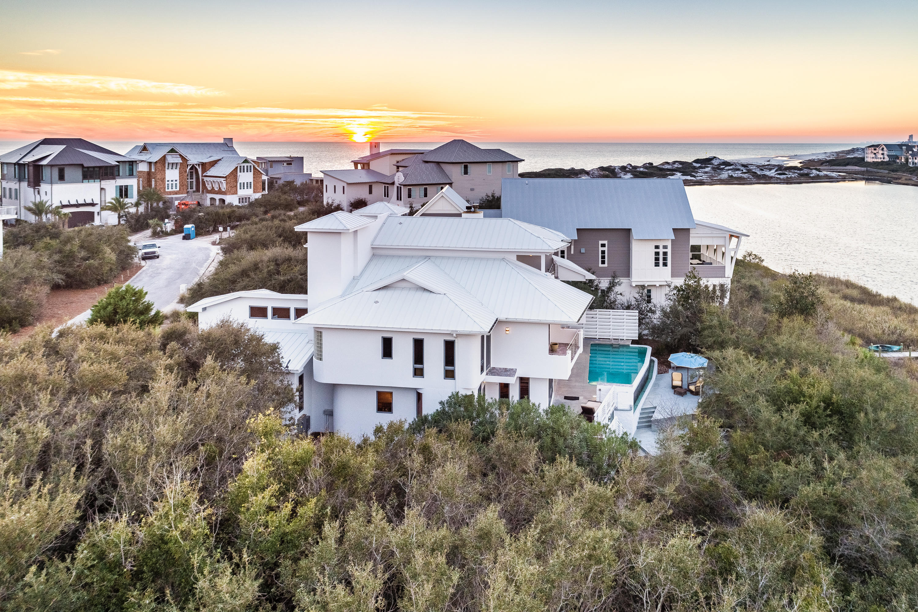 52 Camp Creek Point Inlet Beach, FL 32461 - Photo 57 of 74 a view of a city with tall buildings