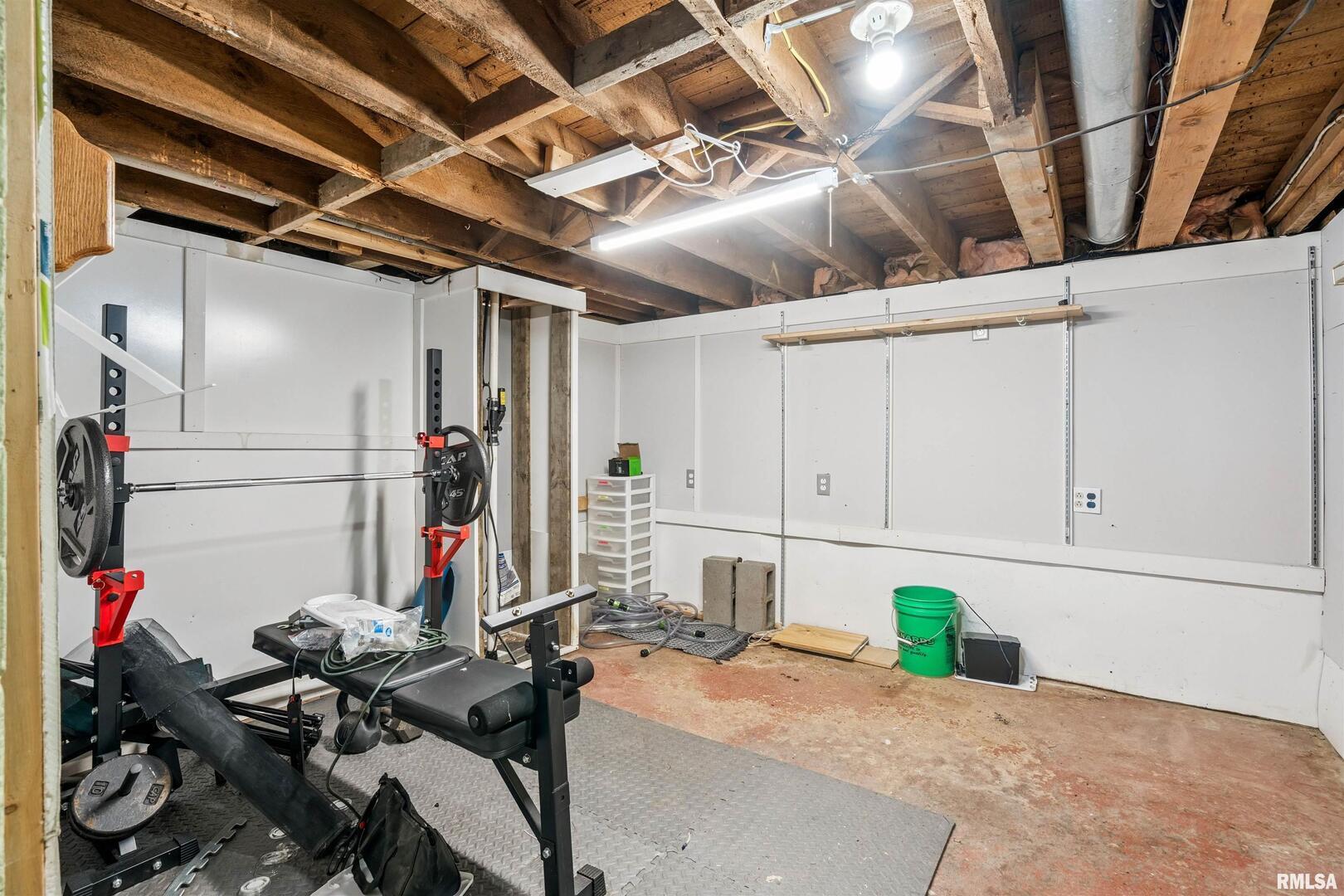126 South Genessee Street Blue Grass, IA 52726 - Photo 12 of 22 a view of a storage & utility room
