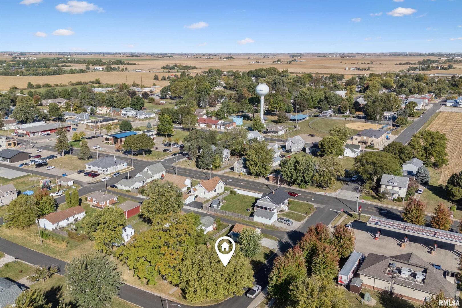 126 South Genessee Street Blue Grass, IA 52726 - Photo 21 of 22 an aerial view of multiple house