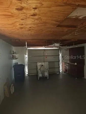 a view of storage and utility room