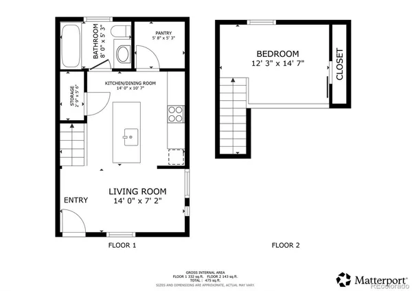 $2,400 | 3630 West 12th Avenue, Denver, CO 80204