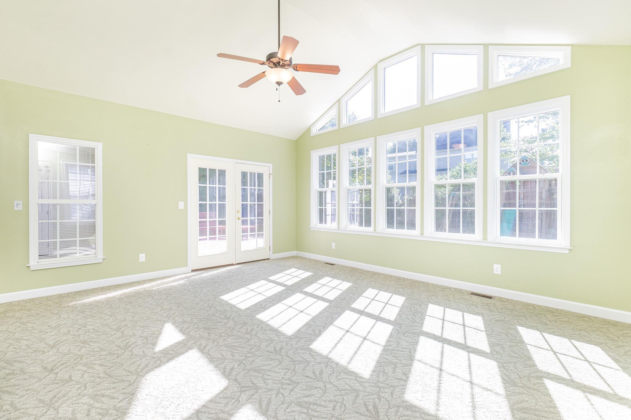 4812 Elmhurst Ridge Court Raleigh, NC 27616 - Photo 7 of 23 a view of an empty room with a window