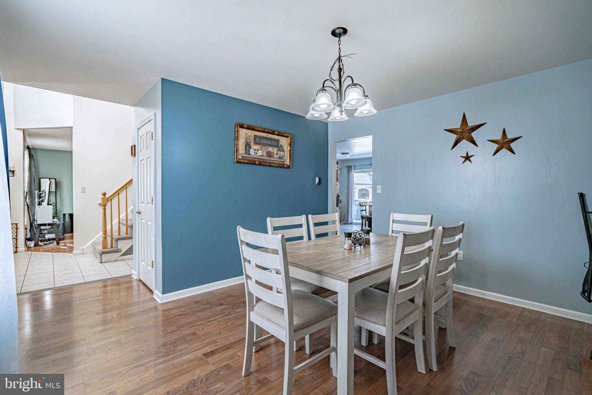35 Ridgeview Drive Lehighton, PA 18235 - Photo 10 of 58 a view of a dining room with furniture wooden floor and a chandelier