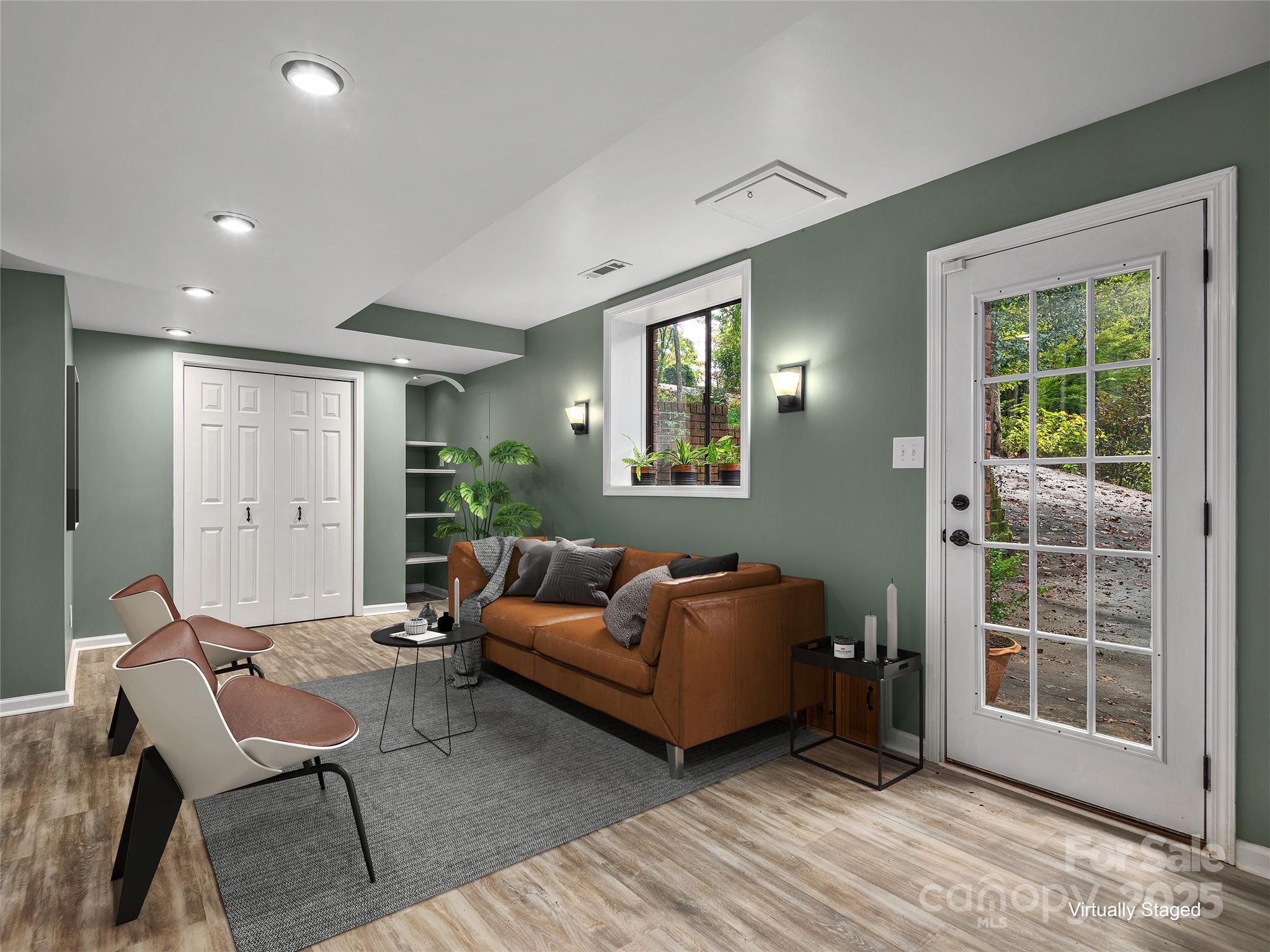 66 High Country Road Weaverville, NC 28787 - Photo 25 of 36 a living room with furniture and a window