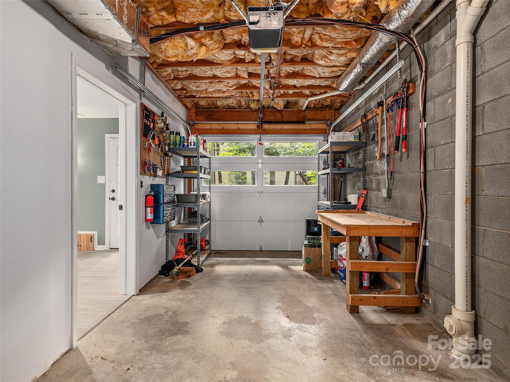 66 High Country Road Weaverville, NC 28787 - Photo 31 of 36 a view of storage and utility room