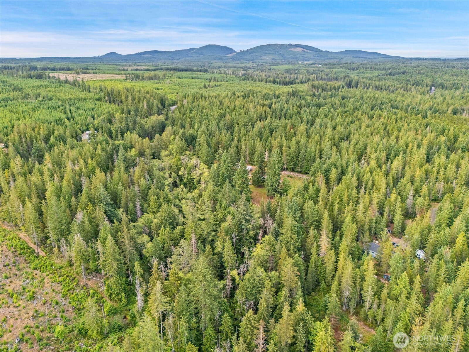 400 Northeast Trudeau Mountain Road Belfair, WA 98528 - Photo 30 of 32 a view of an outdoor space and a mountain