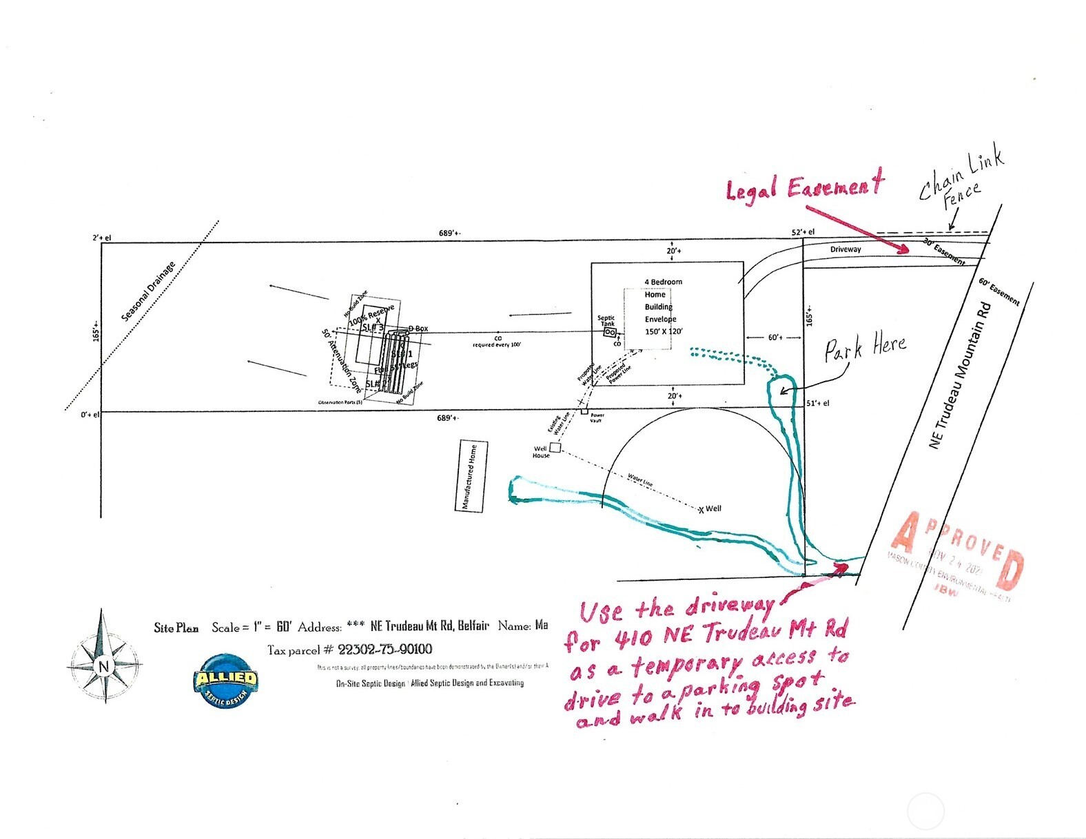 400 Northeast Trudeau Mountain Road Belfair, WA 98528 - Photo 5 of 32 a picture of a park