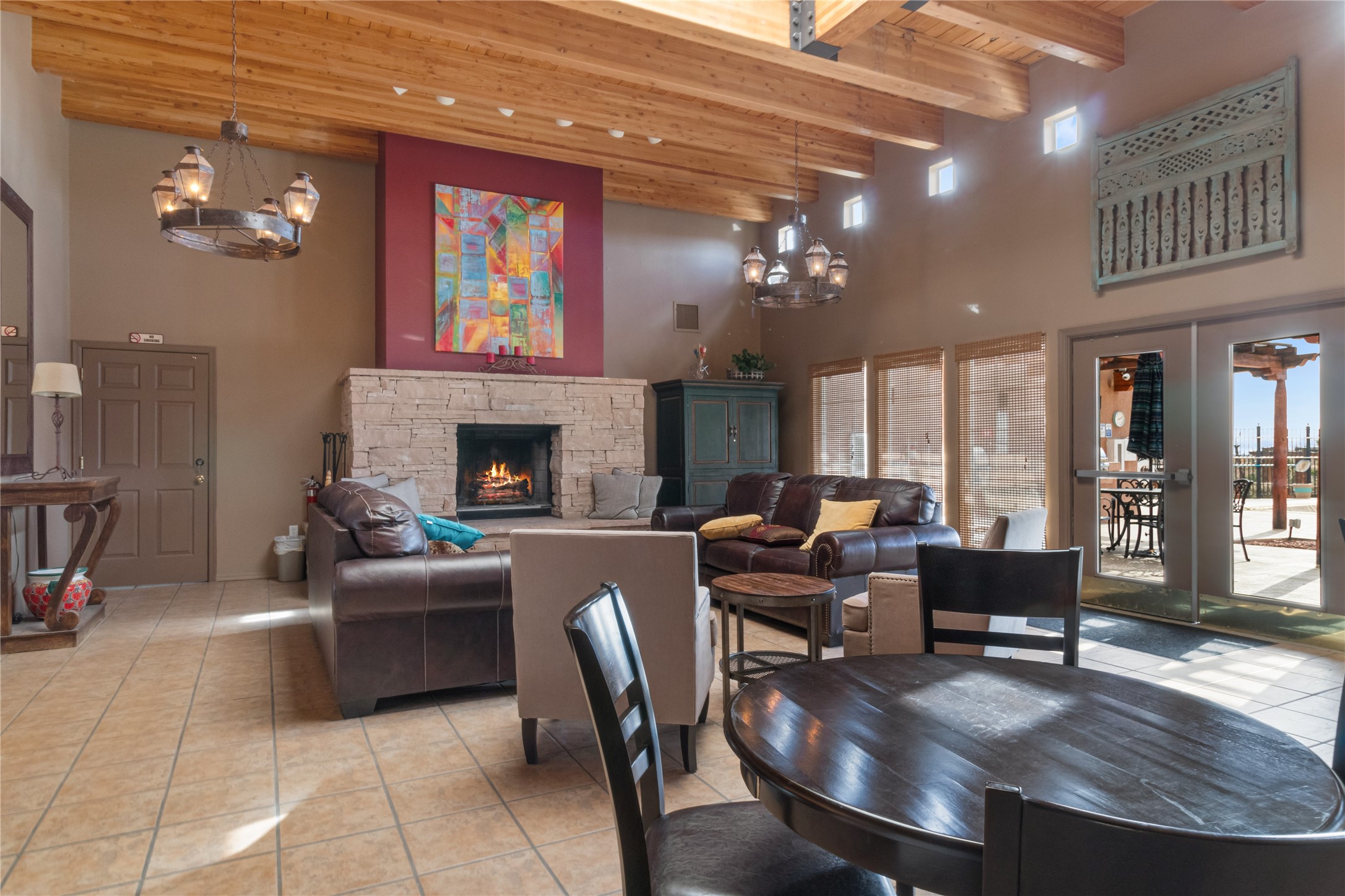 2210 Miguel Chavez Road, Unit 411 Santa Fe, NM 87505 - Photo 54 of 59 Community clubhouse office and common area