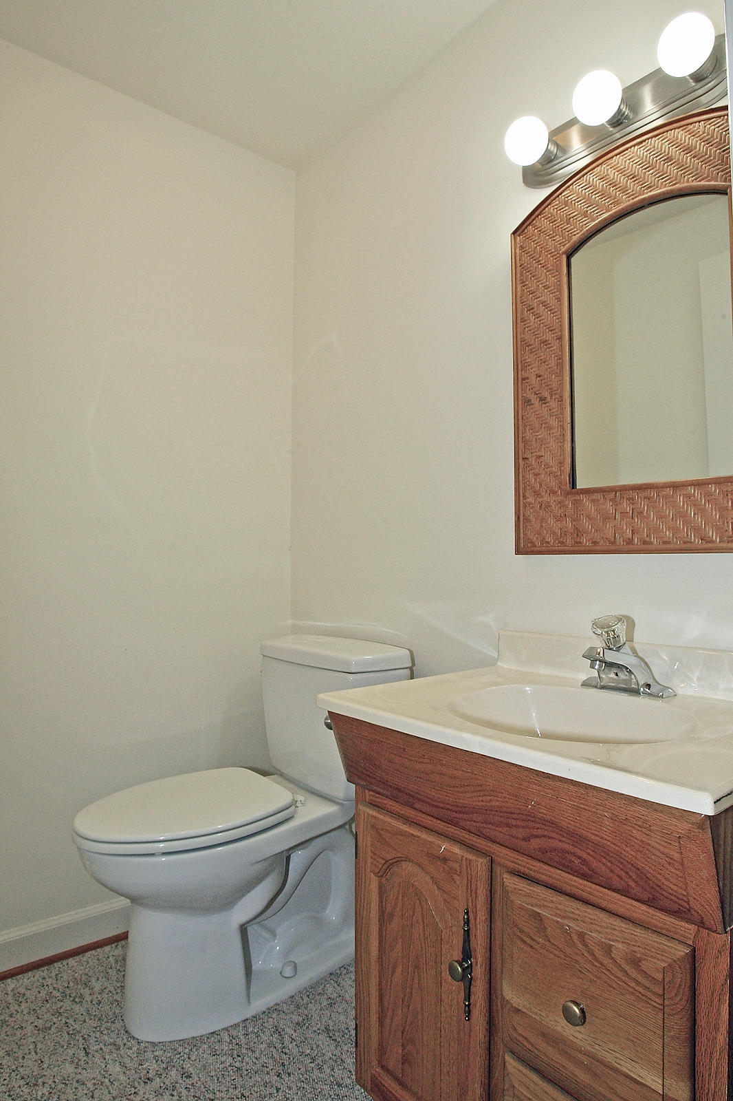 1229 Trails End Road Goodview, VA 24095 - Photo 83 of 106 a bathroom with a toilet sink and mirror