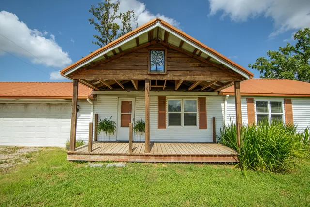 a view of porch with seating space