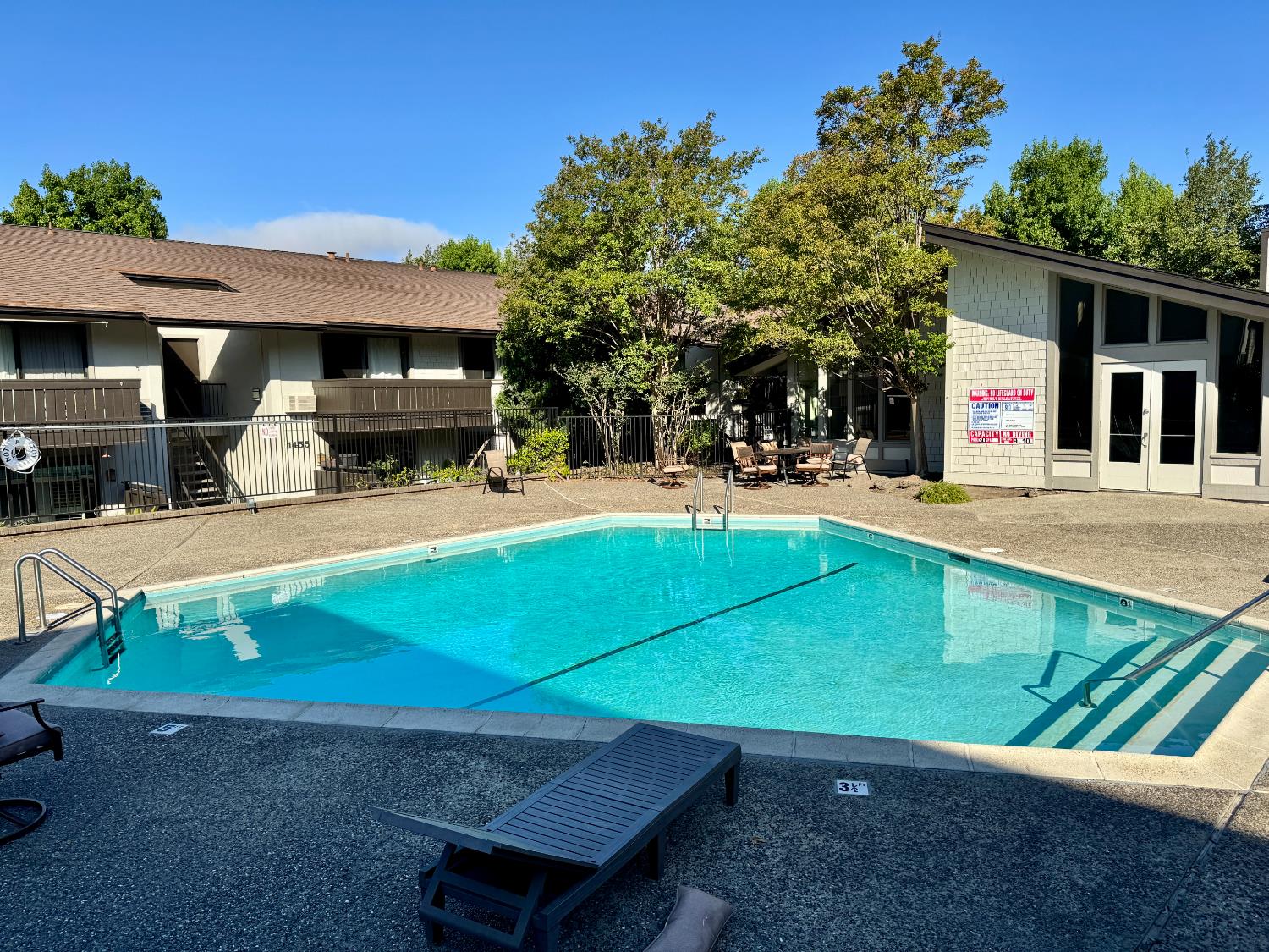 1457 Marchbanks Drive, Unit 1 Walnut Creek, CA 94598 - Photo 6 of 13 a backyard of a house with yard and outdoor seating