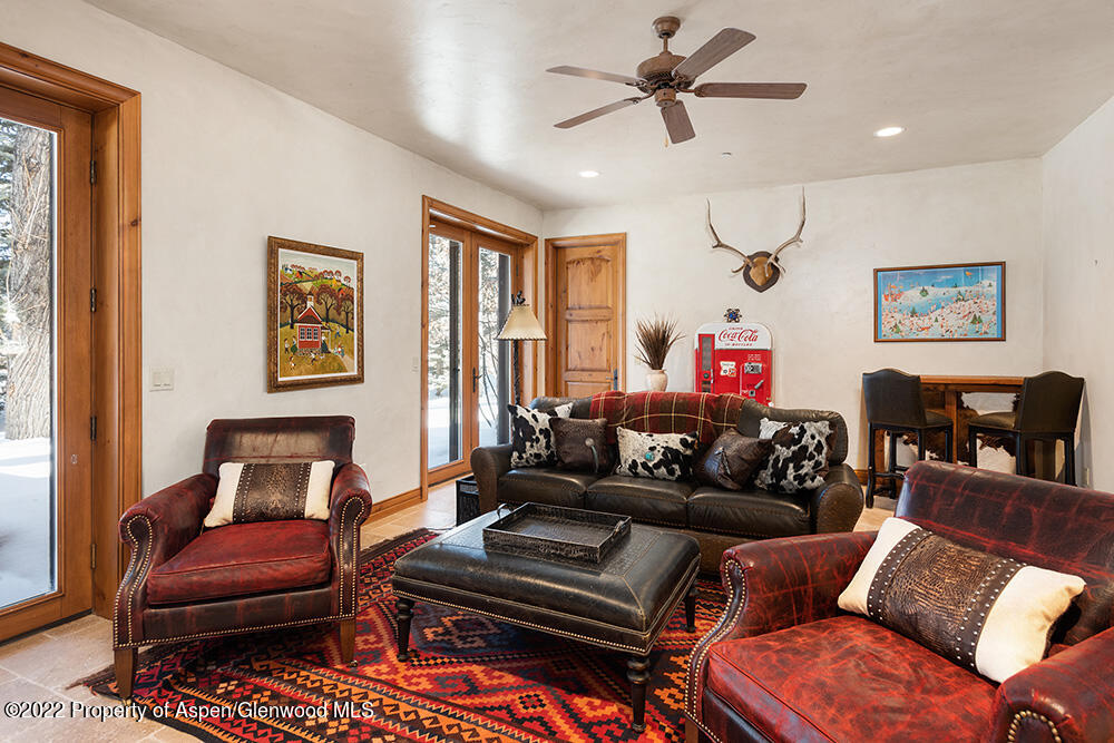 165 Miners Trail Road Aspen, CO 81611 - Photo 19 of 23 a living room with furniture
