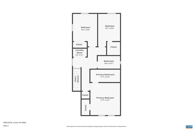 $540,000 | 5428 Golf Drive, Crozet, VA 22932