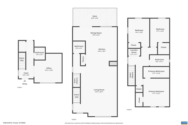 $540,000 | 5428 Golf Drive, Crozet, VA 22932