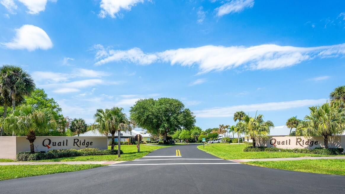 8331 Southeast Quail Ridge Way Hobe Sound, FL 33455 - Photo 24 of 24 Entrance