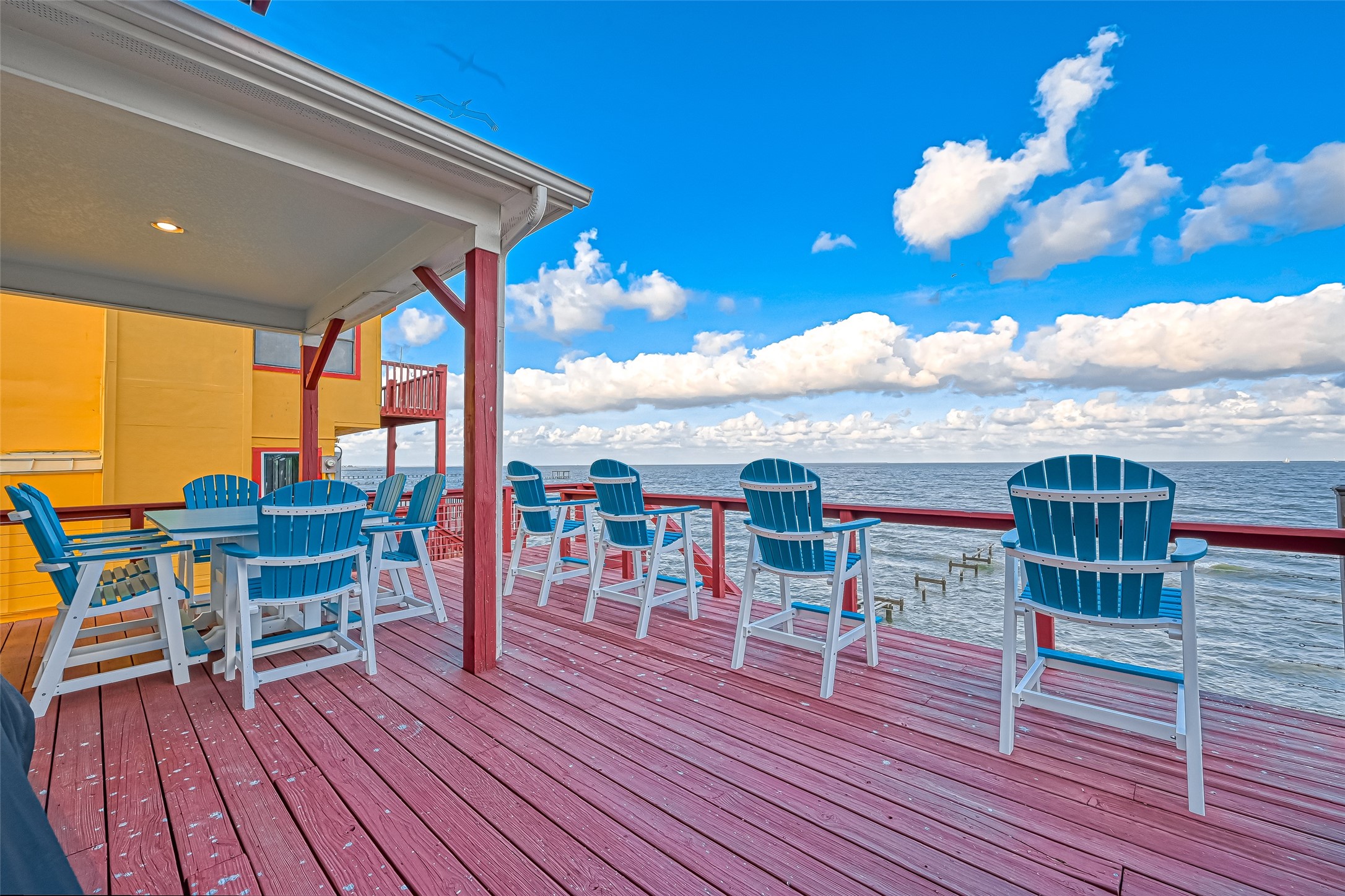 2102 Todville Road, Unit 9 Seabrook, TX 77586 - Photo 33 of 34 a view of a swimming pool with seating space