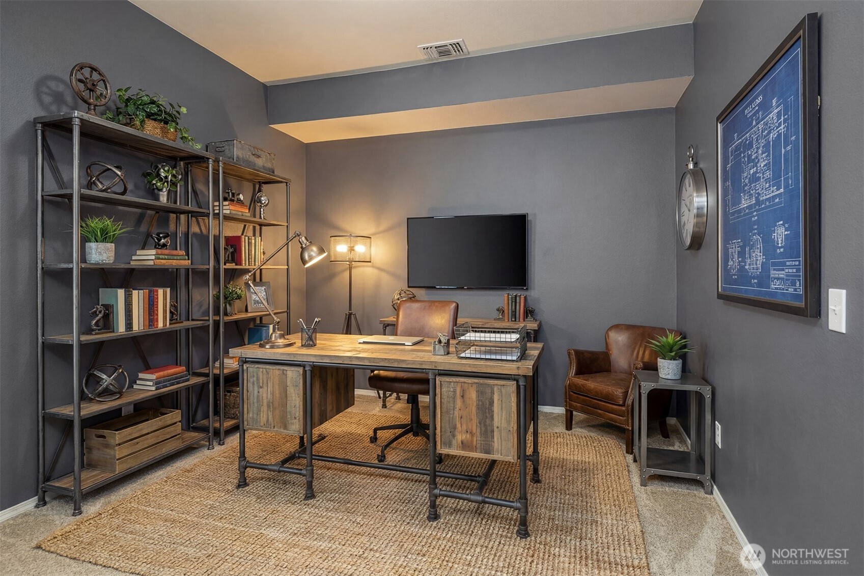 12113 Northeast 172nd Place, Unit J202 Bothell, WA 98011 - Photo 23 of 29 a view of a workspace with furniture