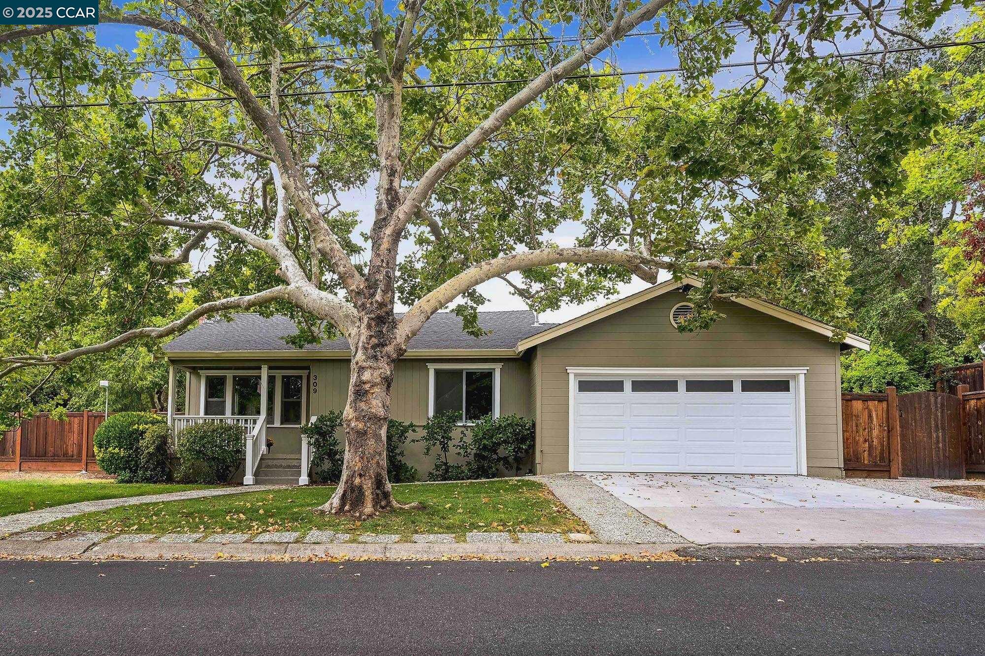309 Sunset Road Pleasant Hill, CA 94523 - Photo 1 of 1 a front view of a house with garden