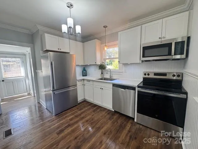 a view of a house with a patio