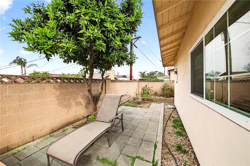15243 Crosswood Road La Mirada, CA 90638 - Photo 42 of 44 a view of a balcony with lake view and a floor to ceiling window next to a yard