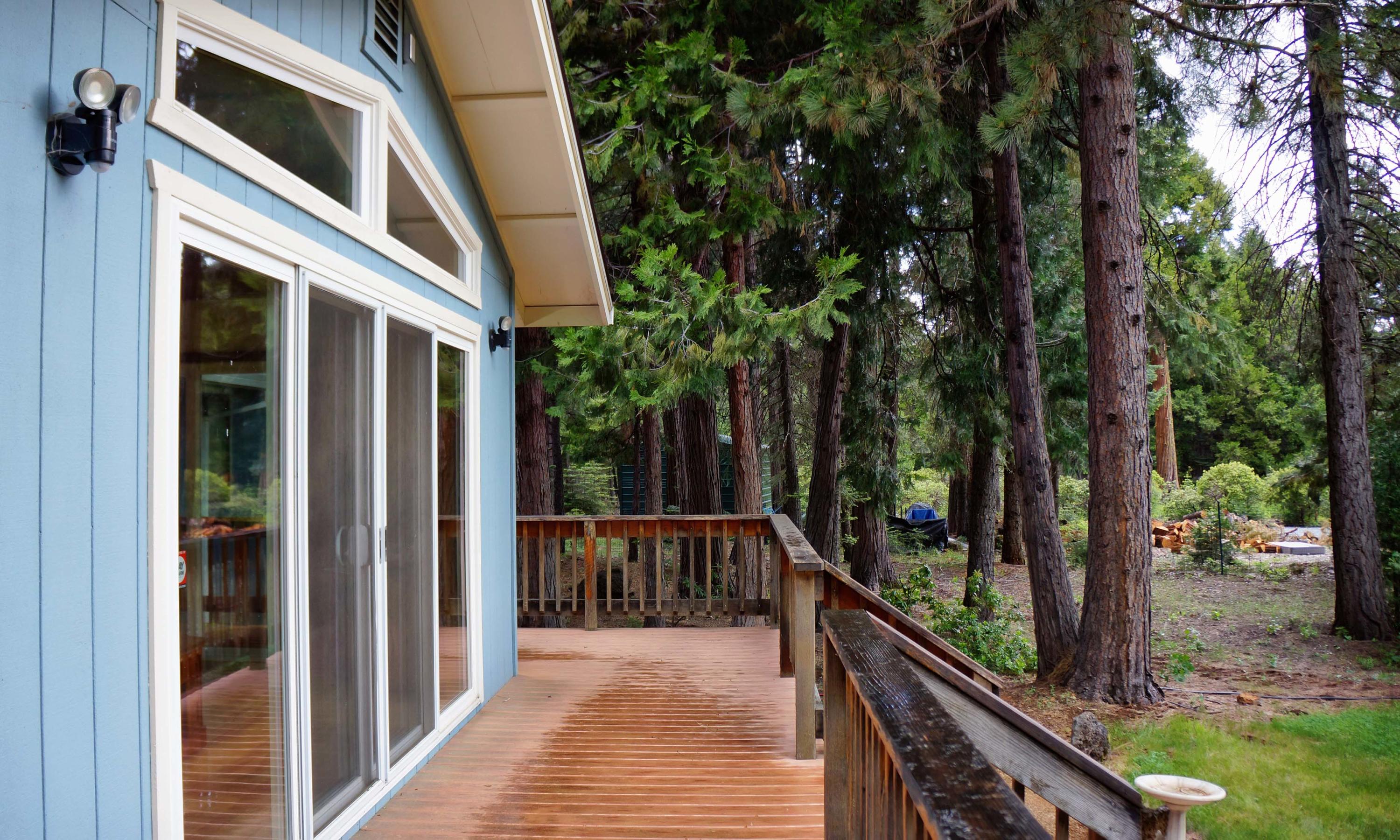 8222 Ritts Mill Road Shingletown, CA 96088 - Photo 16 of 50 Back Deck View