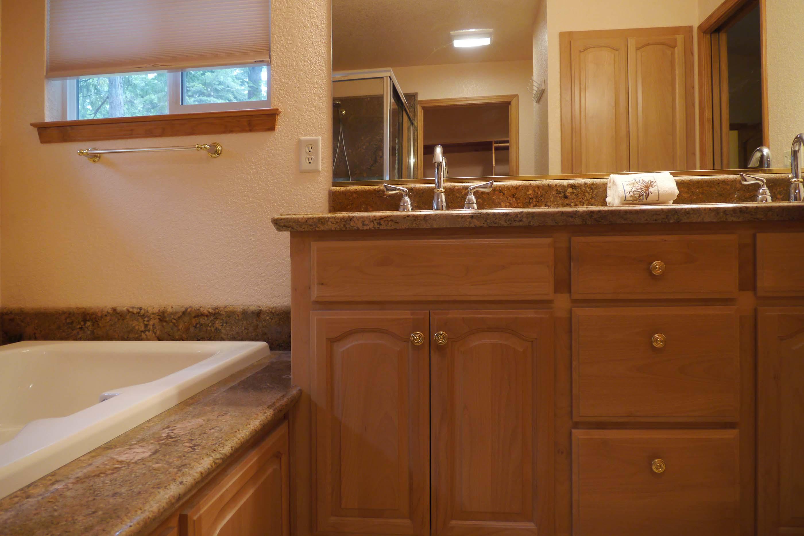 8222 Ritts Mill Road Shingletown, CA 96088 - Photo 33 of 50 Master Bathroom Cabinet View