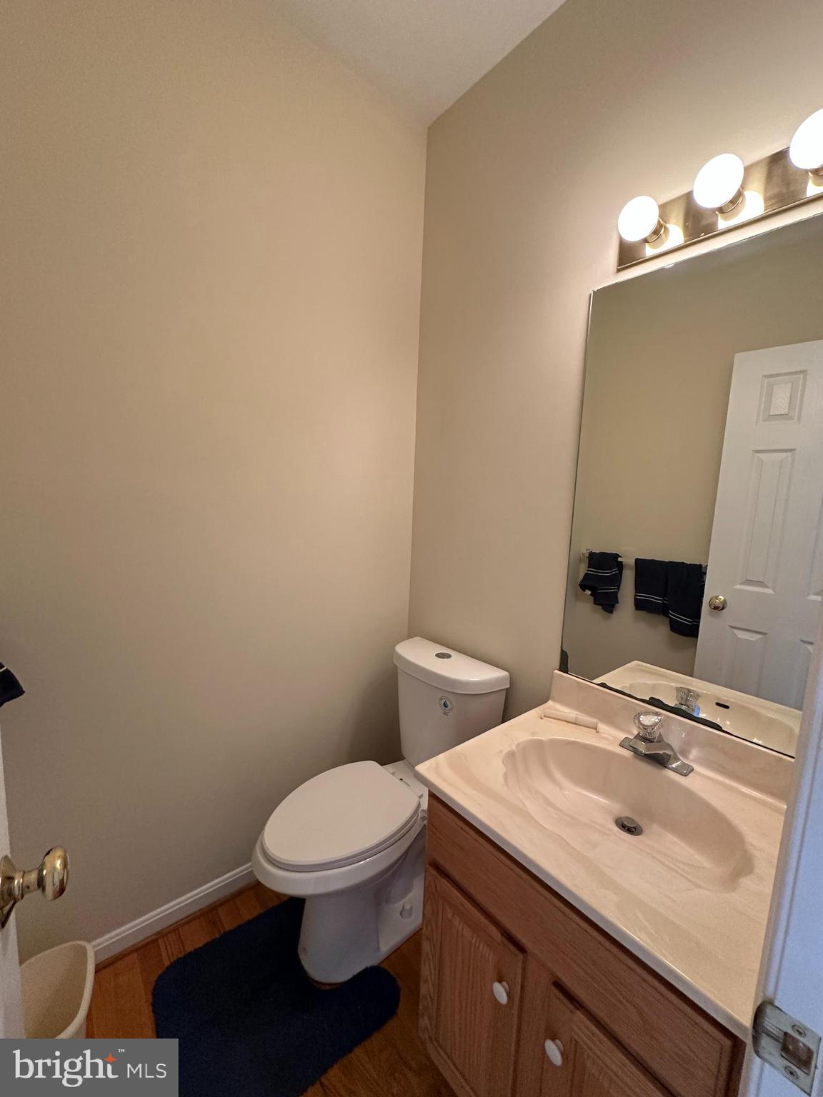 201 Vista Lane White Post, VA 22663 - Photo 29 of 61 a bathroom with a sink a toilet and mirror