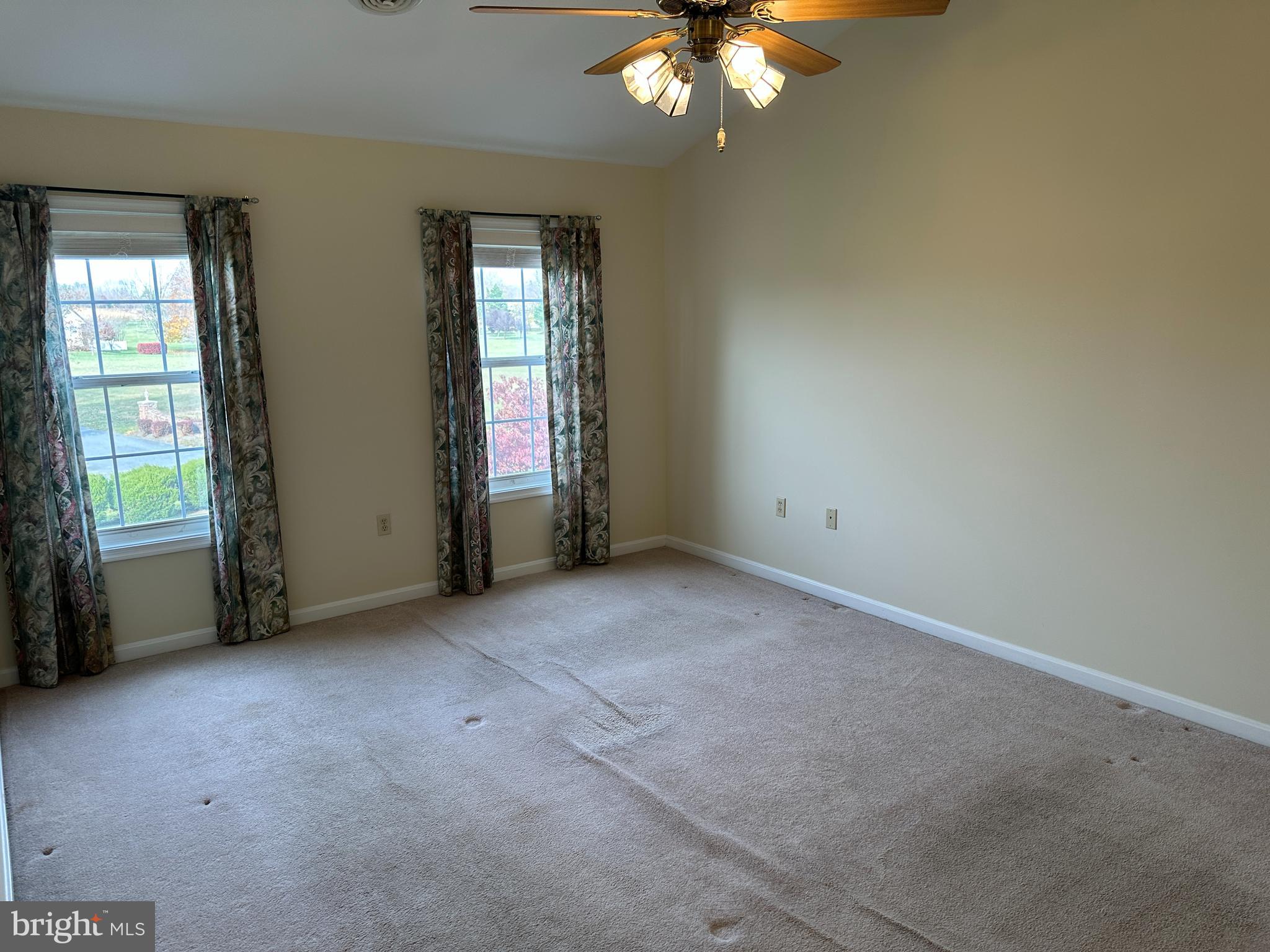 201 Vista Lane White Post, VA 22663 - Photo 43 of 61 an empty room with chandelier fan