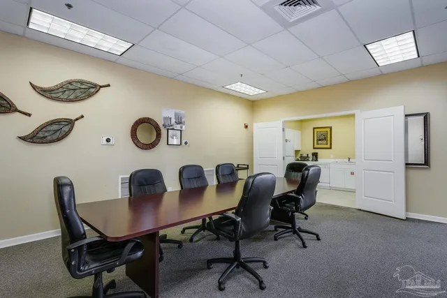 a view of a tall building