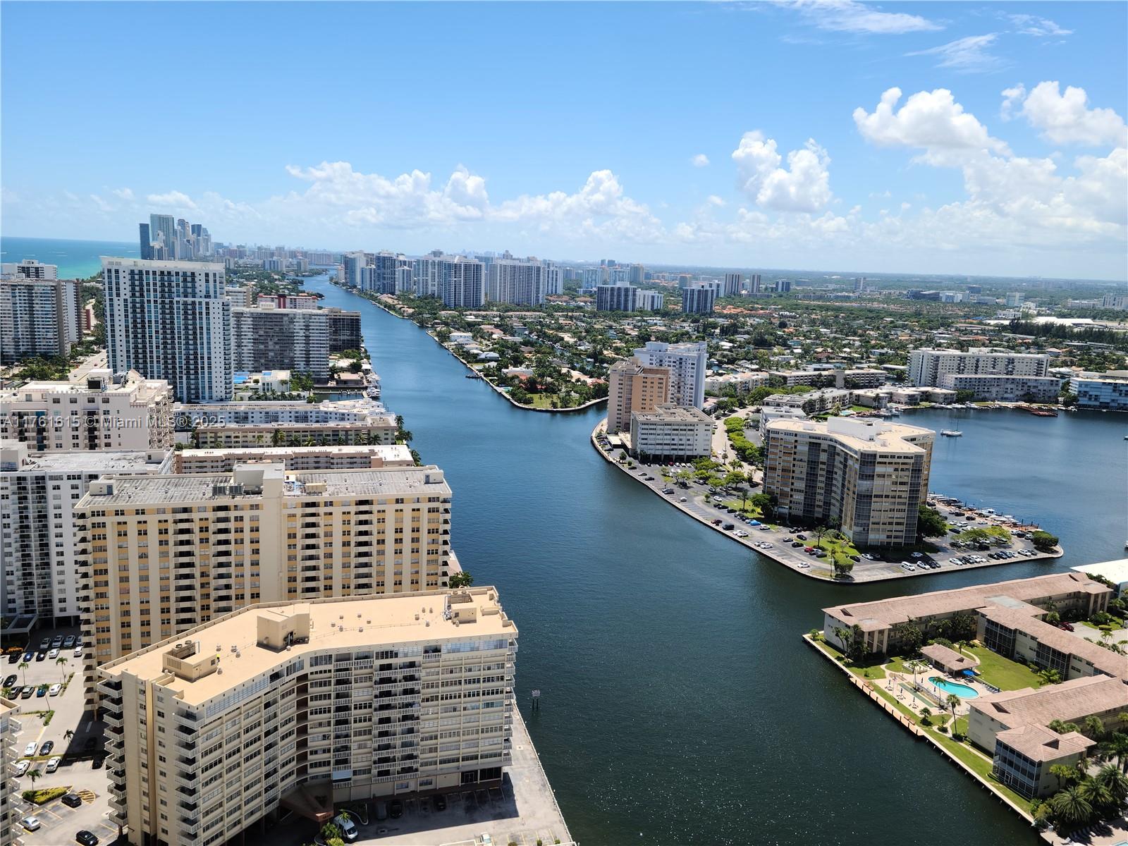 4010 South Ocean Drive, Unit R3309 Hollywood, FL 33019 - Photo 2 of 14 a view of a city with tall buildings