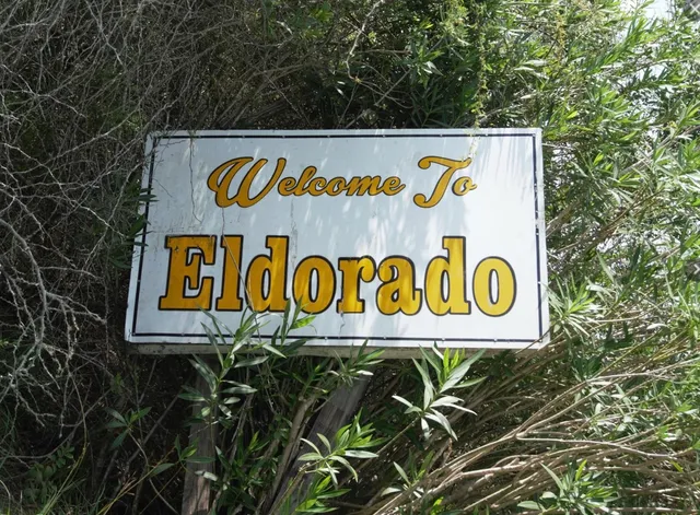 a sign that is on a pole