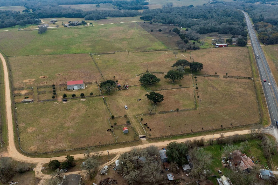 66 County Road 77D Schulenburg, TX 78956 - Photo 5 of 31 an aerial view of a residential houses with outdoor space