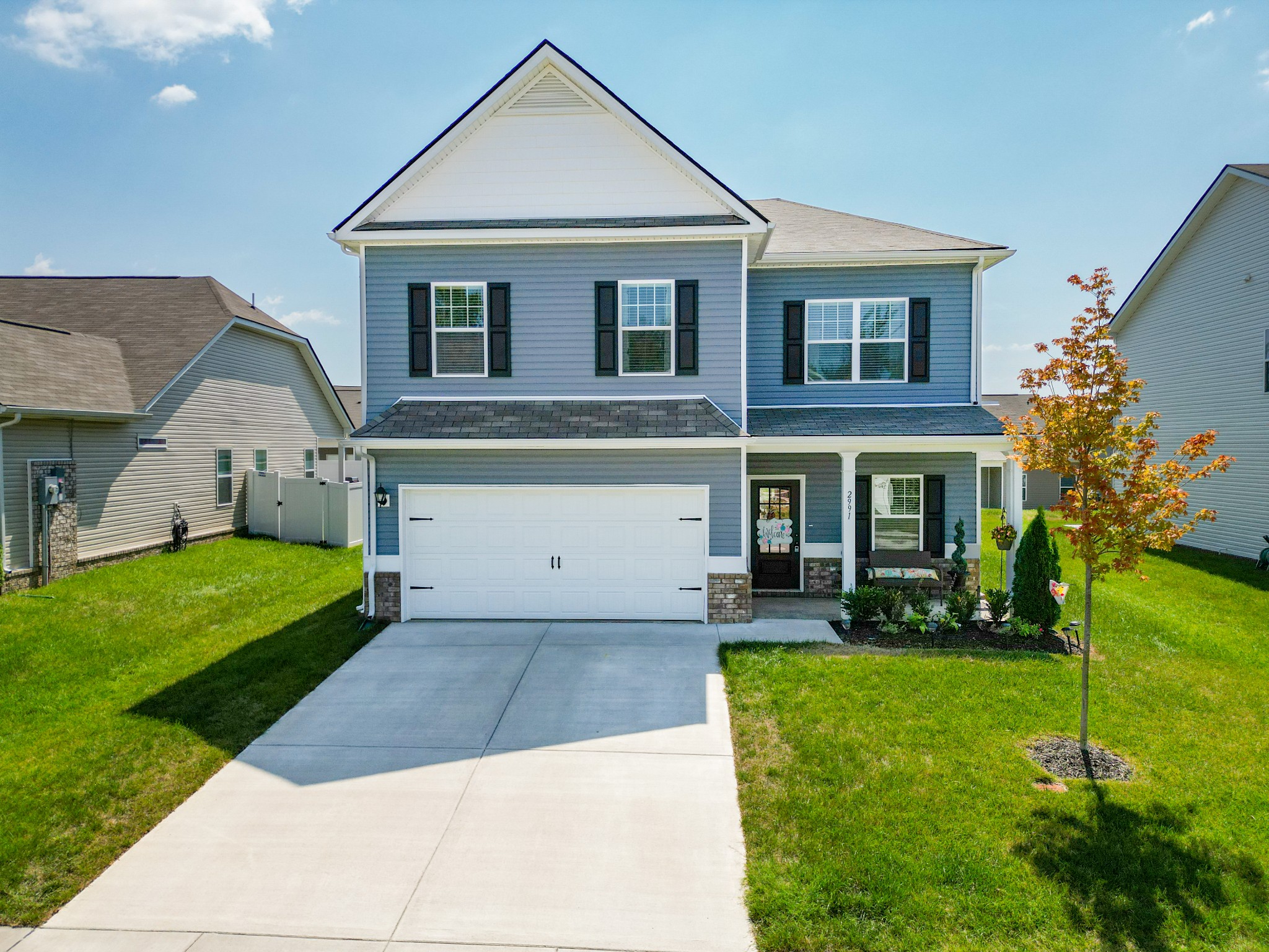 2991 Timewinder Way Columbia, TN 38401 - Photo 2 of 29 a front view of house with yard and green space